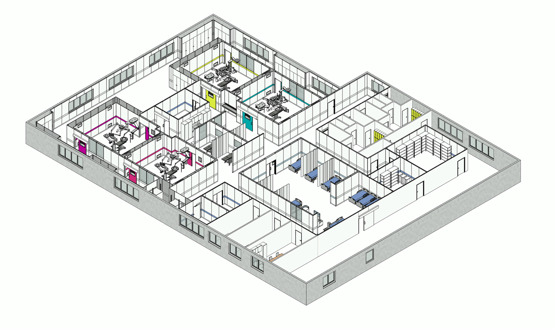 4 Operating Rooms Getinge Planning Hospital Floor Pla - vrogue.co